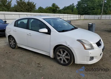 2012 Nissan Sentra 2.0 z USA, uszkodzony, nr VIN 3N1AB6AP7CL740670